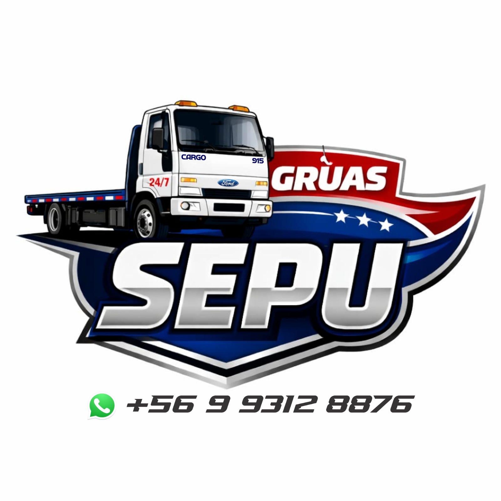 Logo de Grúas Sepu